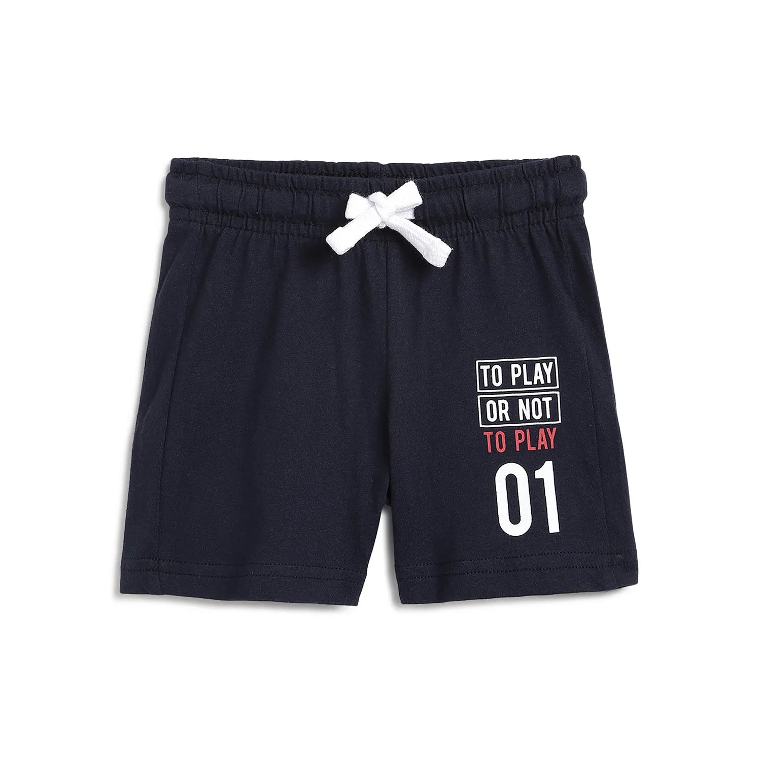 Boys Pack Of 3 Printed Cotton Shorts