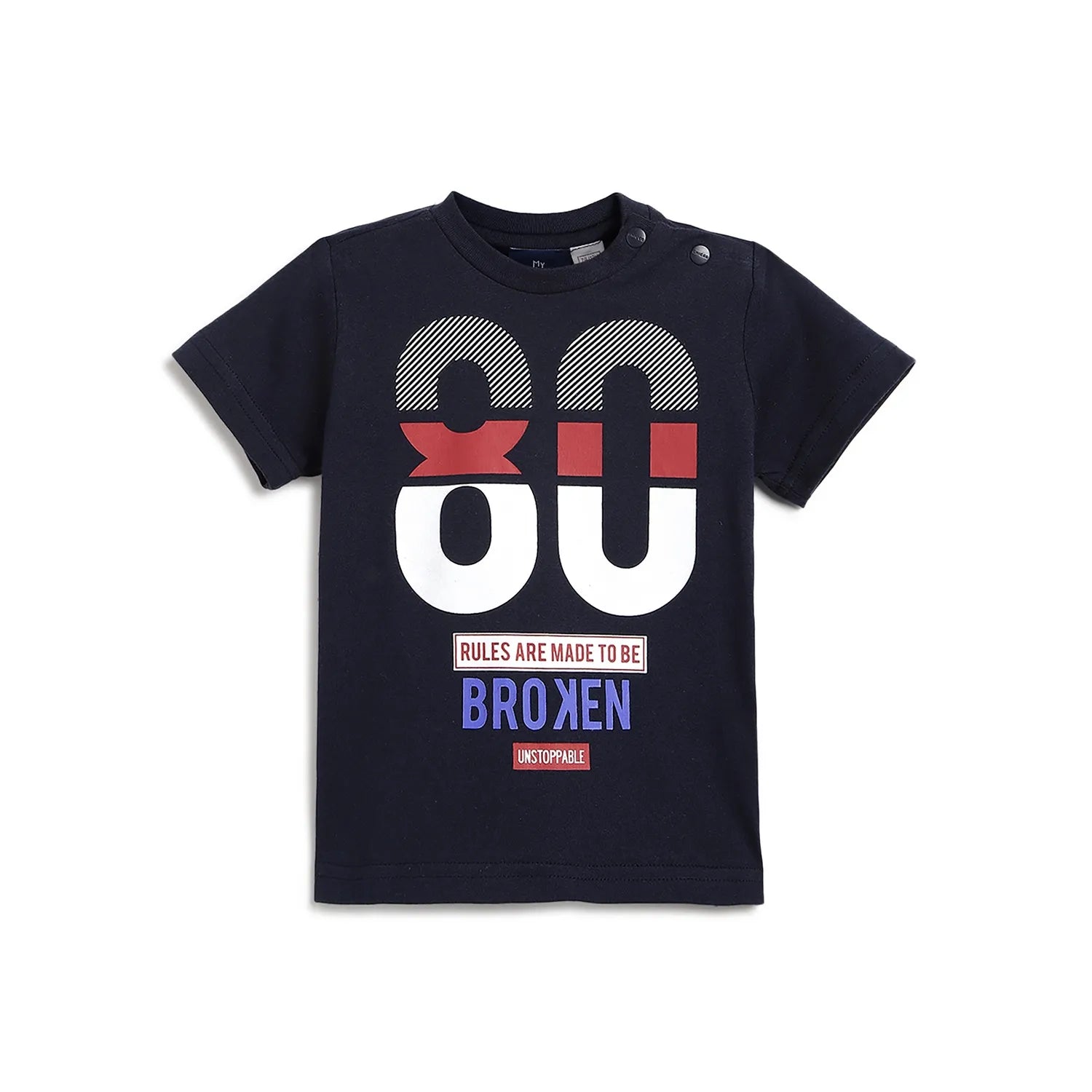 Boys Pack Of 3 Printed T-shirt