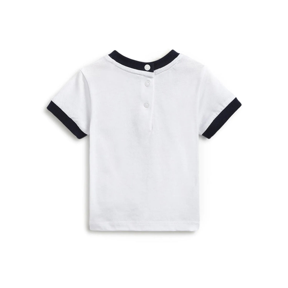 Boys Printed Cotton T-Shirt With Shorts