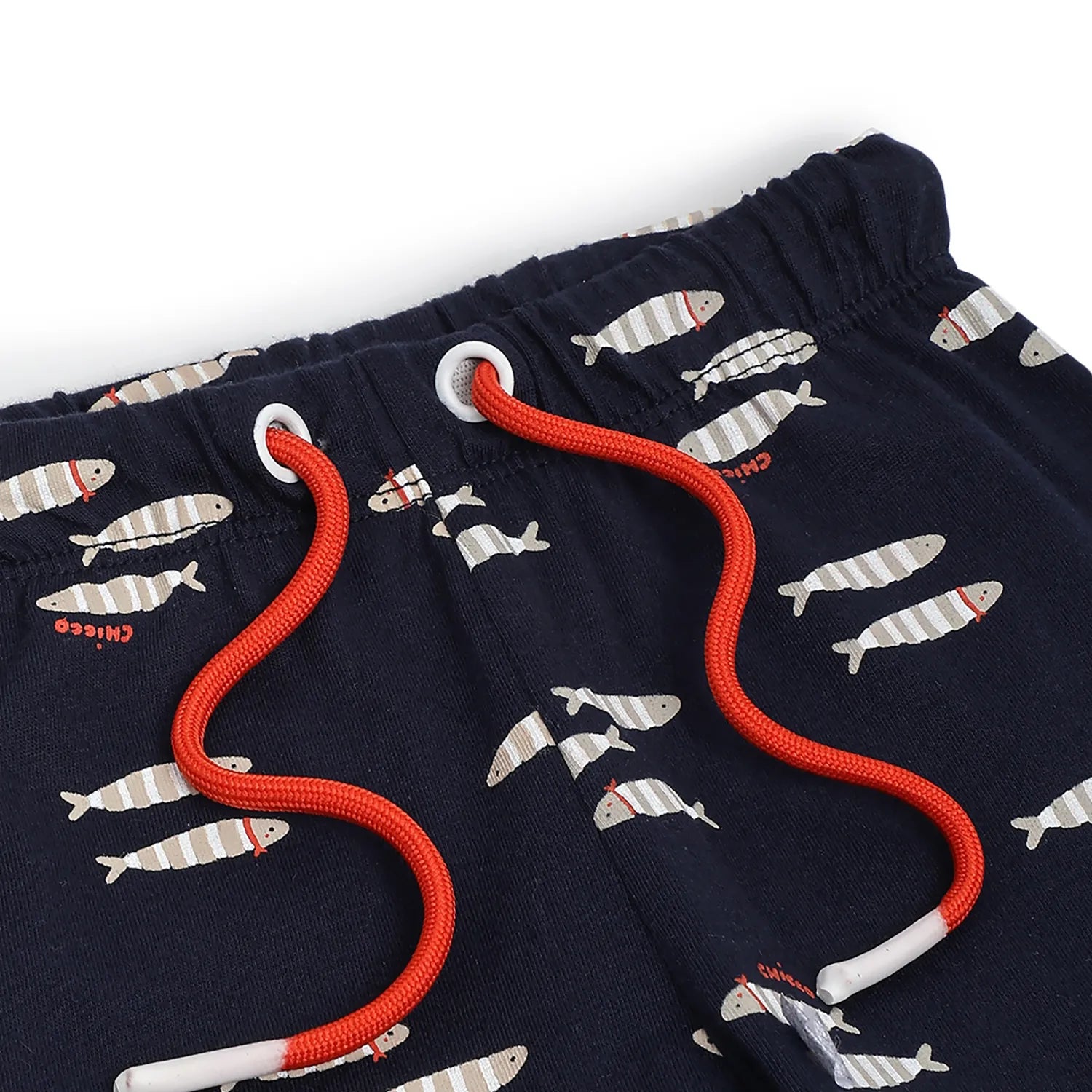 Boys Printed Cotton T-Shirt With Shorts