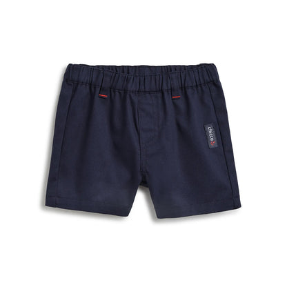 Boys Printed Polo T-Shirt With Shorts