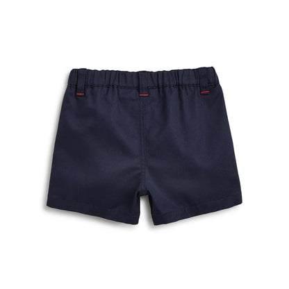 Boys Printed Polo T-Shirt With Shorts