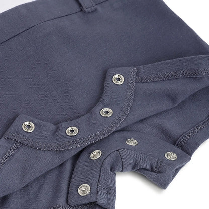 Boys Printed Short Sleeve Romper