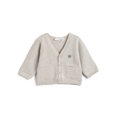 Boys Ribbed Woollen Cardigan