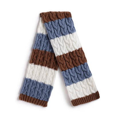 Boys Self Design Cap with scarf