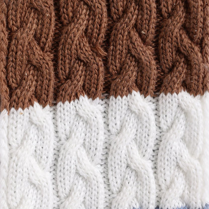 Boys Self Design Cap with scarf