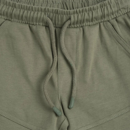 Boys Solid Elasticated Shorts