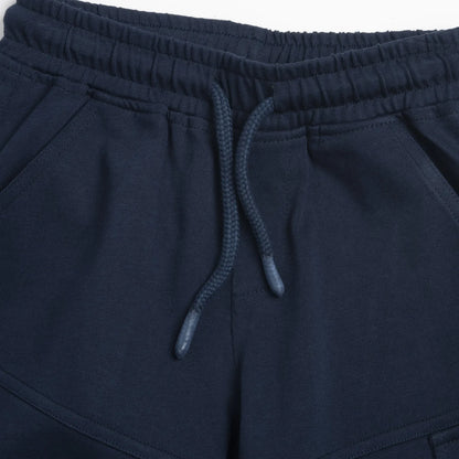 Boys Solid Elasticated Shorts