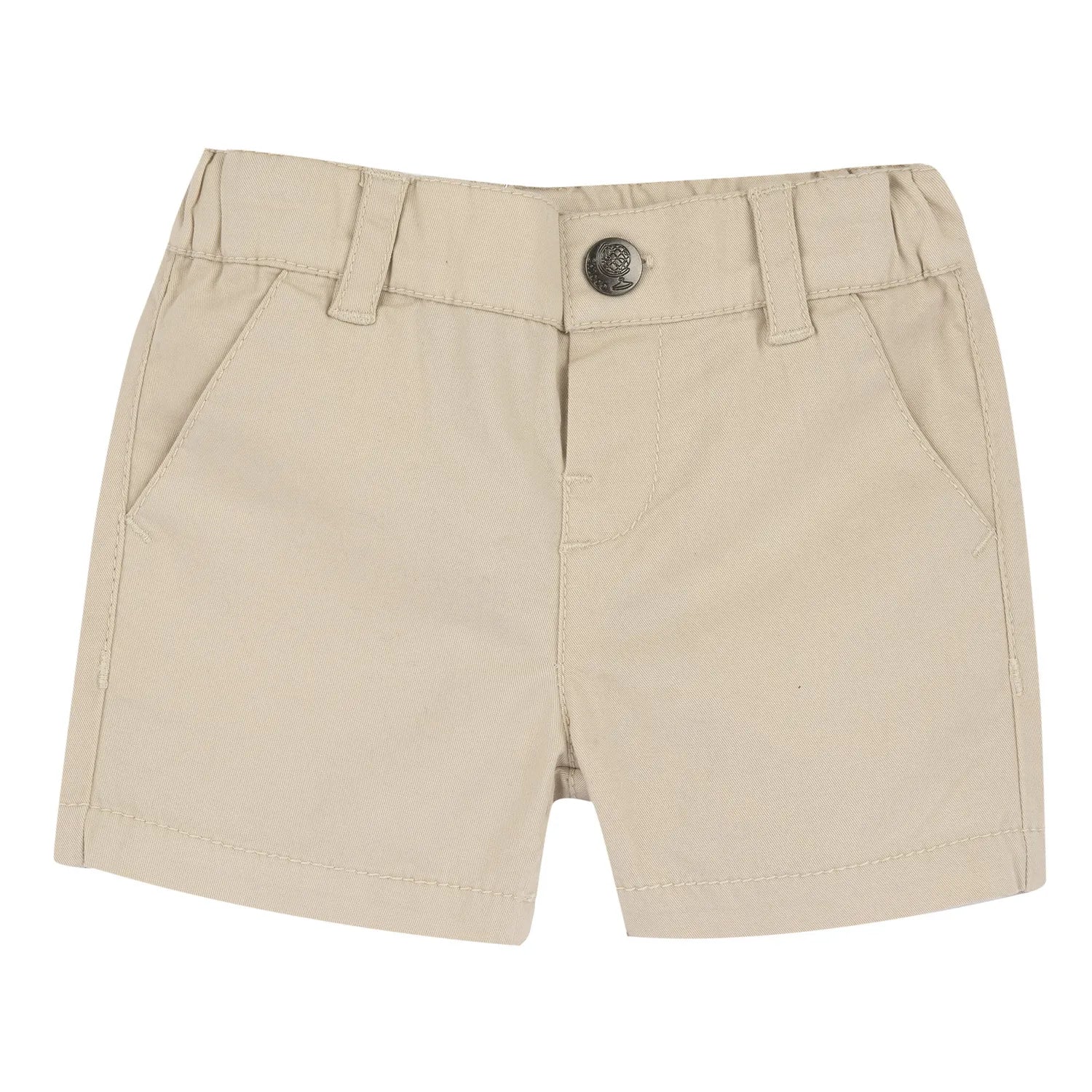 Boys Solid Woven Shorts