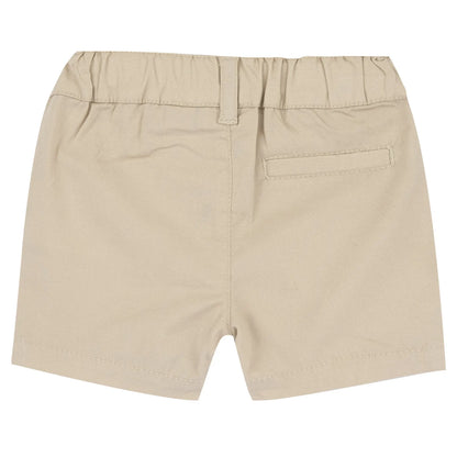 Boys Solid Woven Shorts