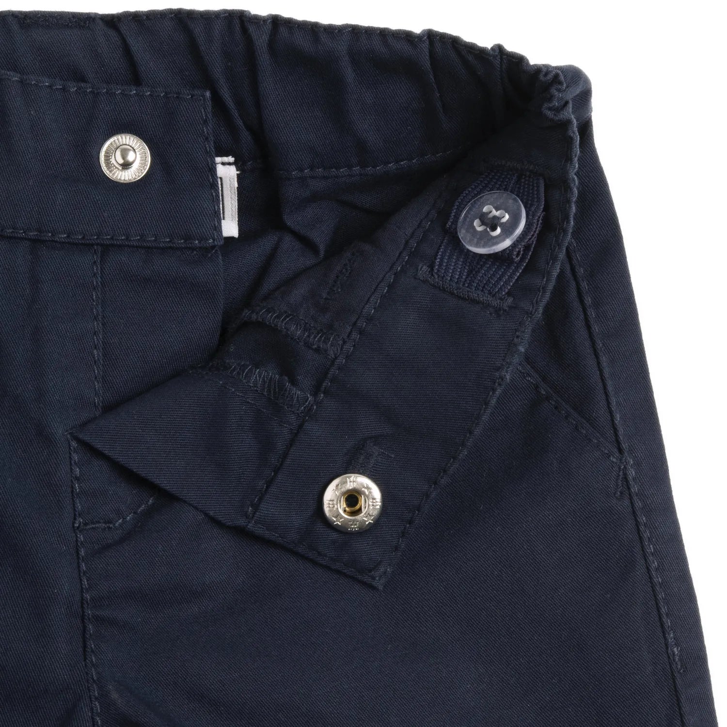 Boys Solid Woven Shorts
