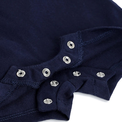 Boys Striped Short Sleeve Romper