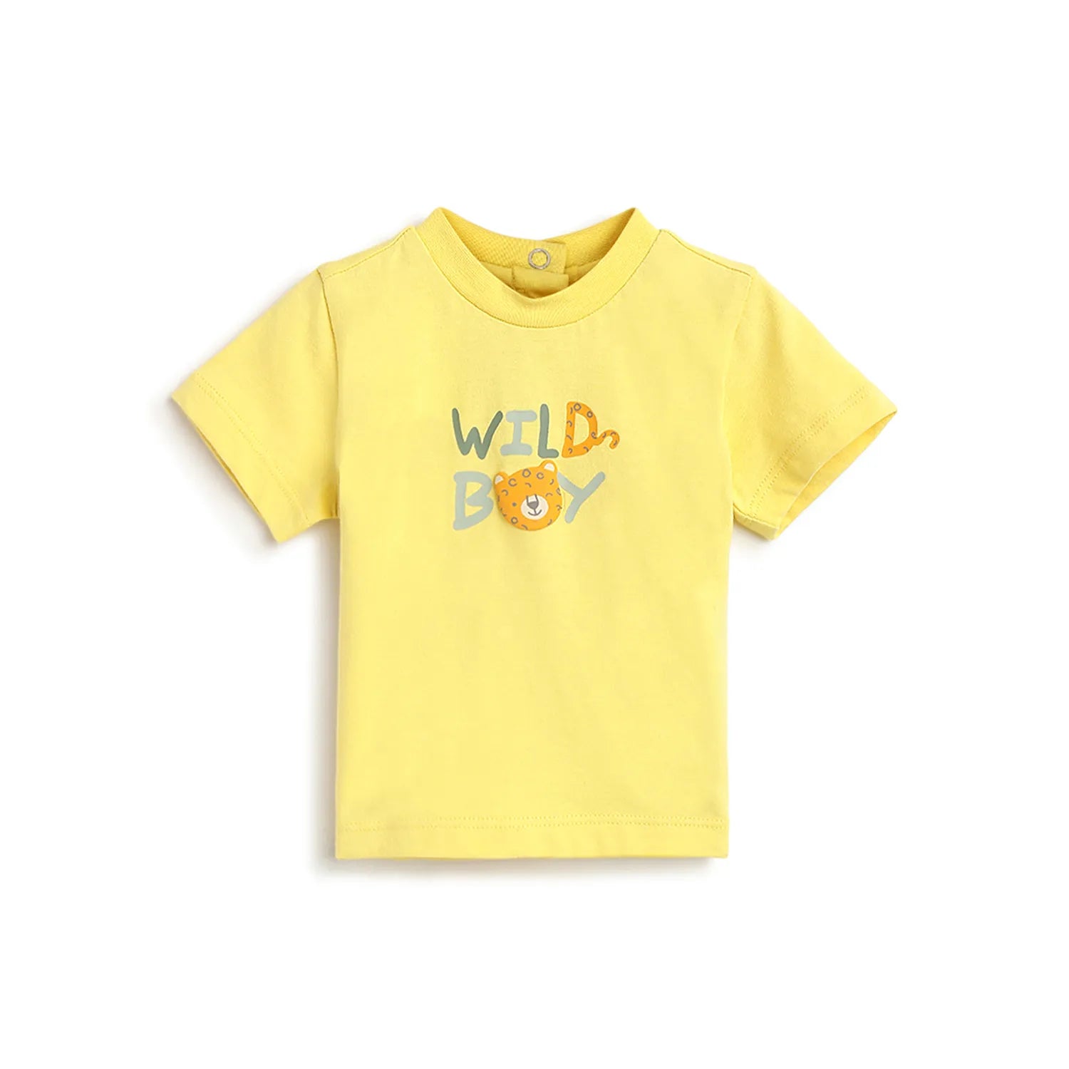 Boys Typography Printed T-shirt