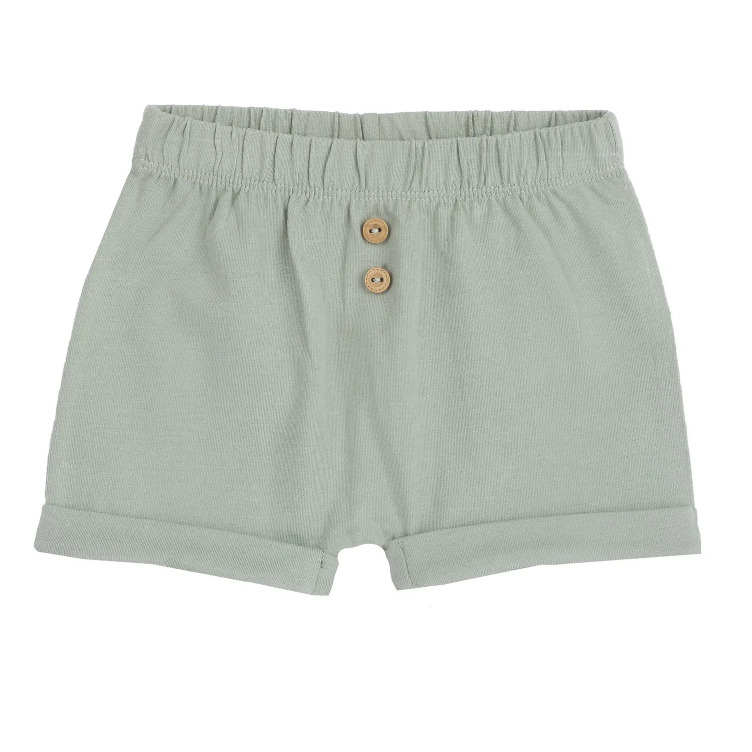 Boys White and Green Striped T-Shirt with Shorts