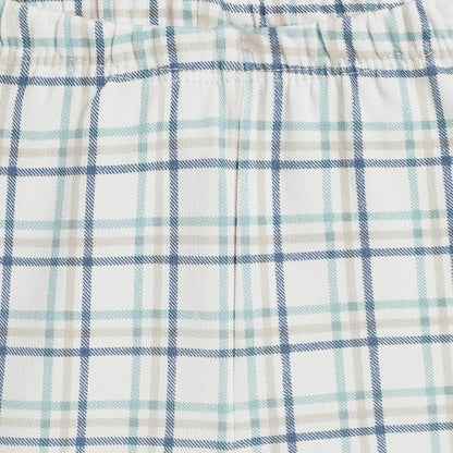 Boys White Applique Sweater with Leggings