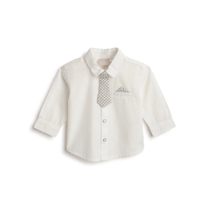 Boys White Formal Shirt