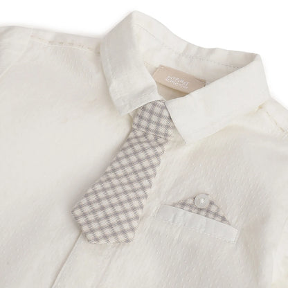 Boys White Formal Shirt