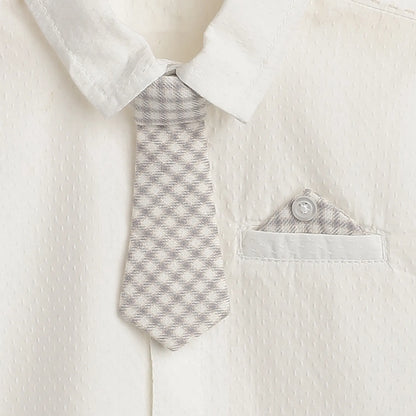 Boys White Formal Shirt