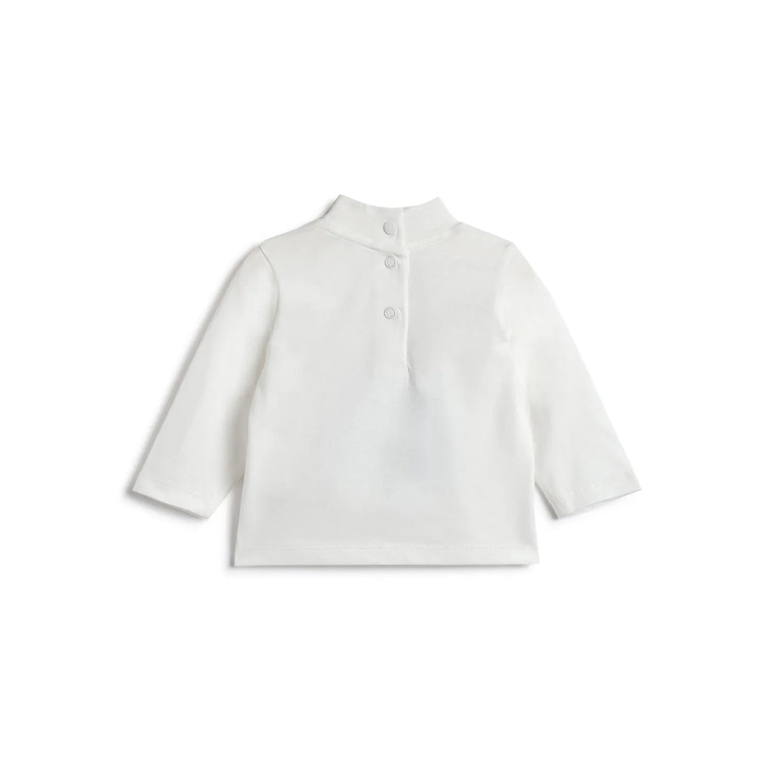 Boys White Graphic Printed Cotton T-shirt