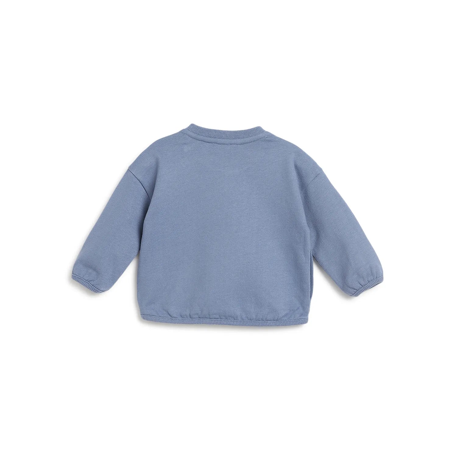 Boys White Graphic Printed Sweatshirt