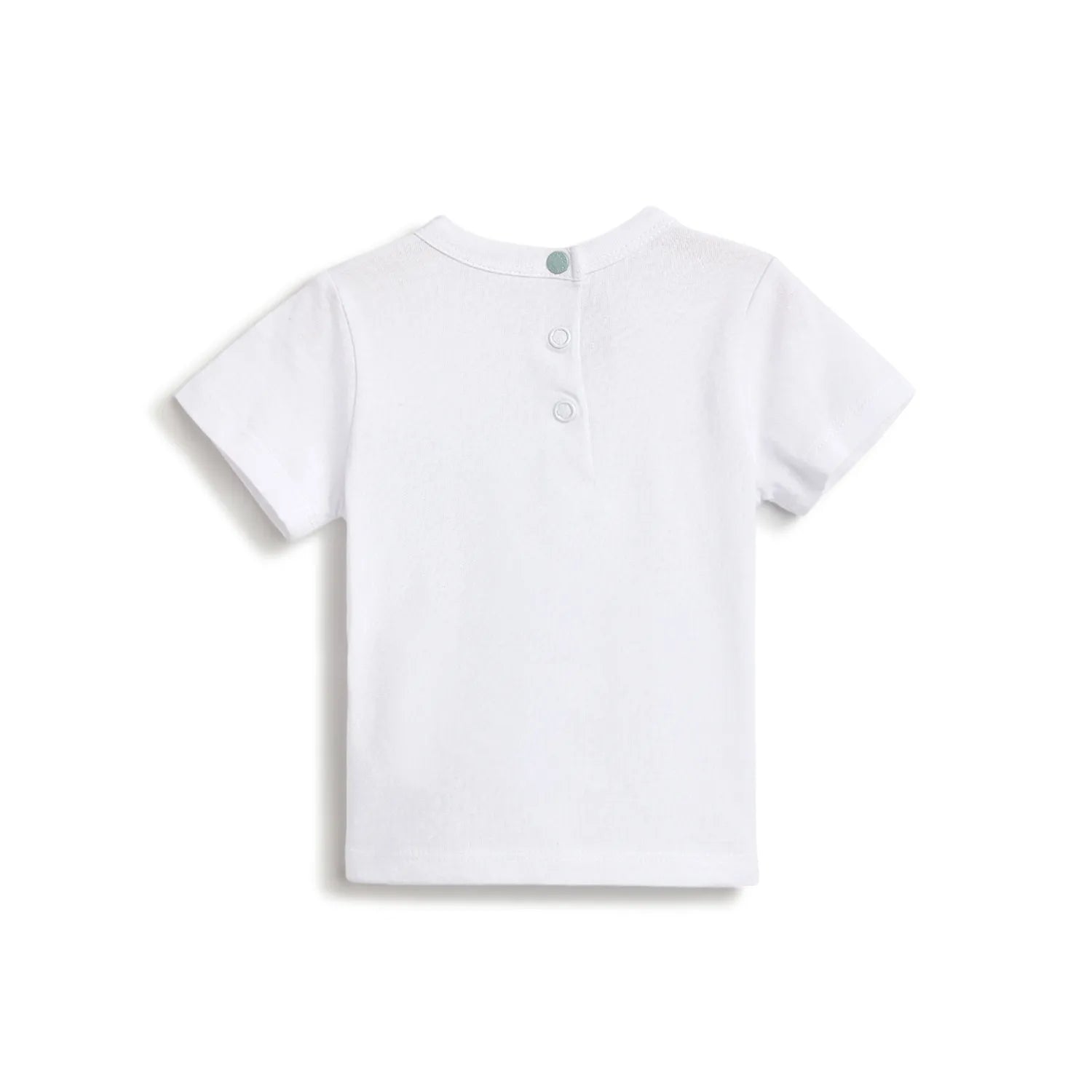 Boys White Graphic Printed T-shirt