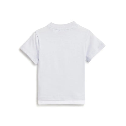 Boys White Graphic Printed T-shirt