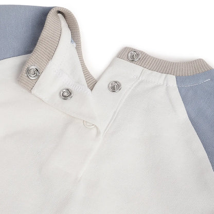 Boys White Graphic Printed T-shirt