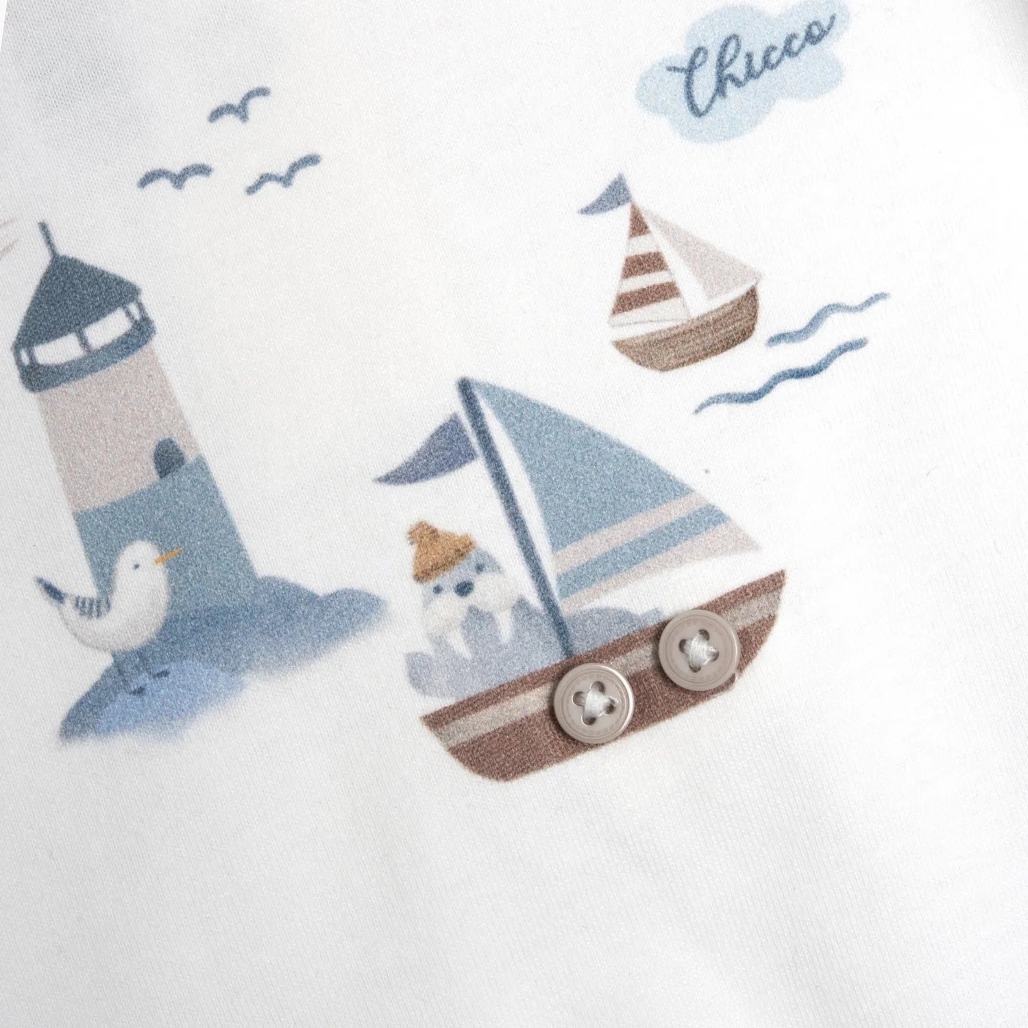 Boys White Graphic Printed T-shirt