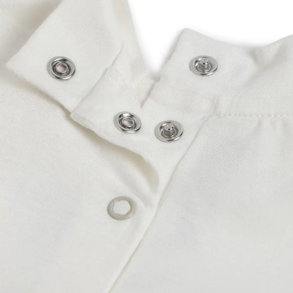 Boys White Graphic Printed T-shirt