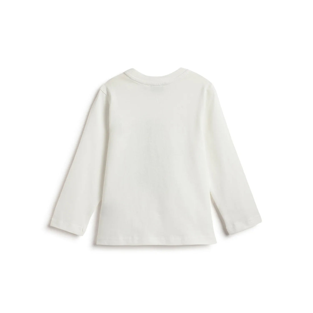 Boys White Graphic Printed T-shirt