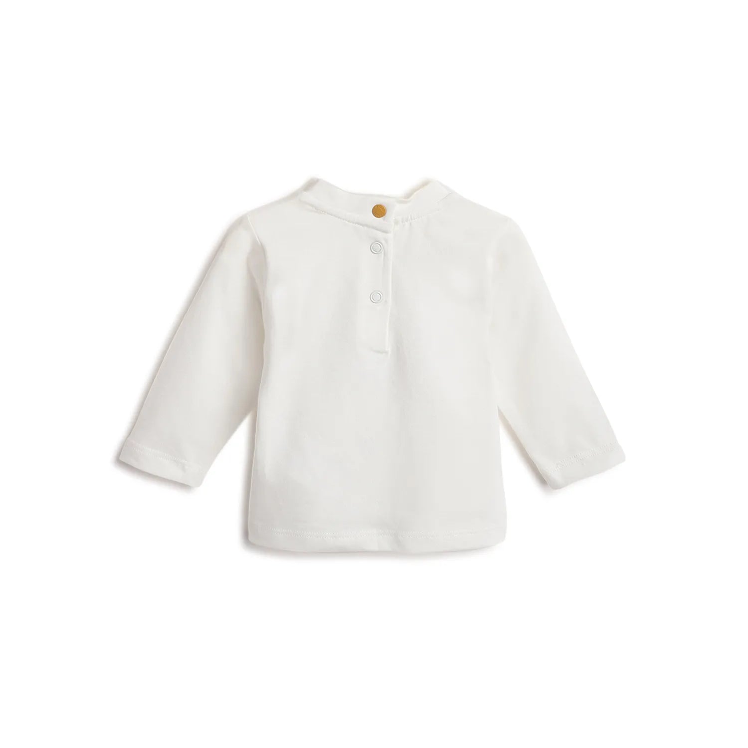 Boys White Graphic Printed T-shirt