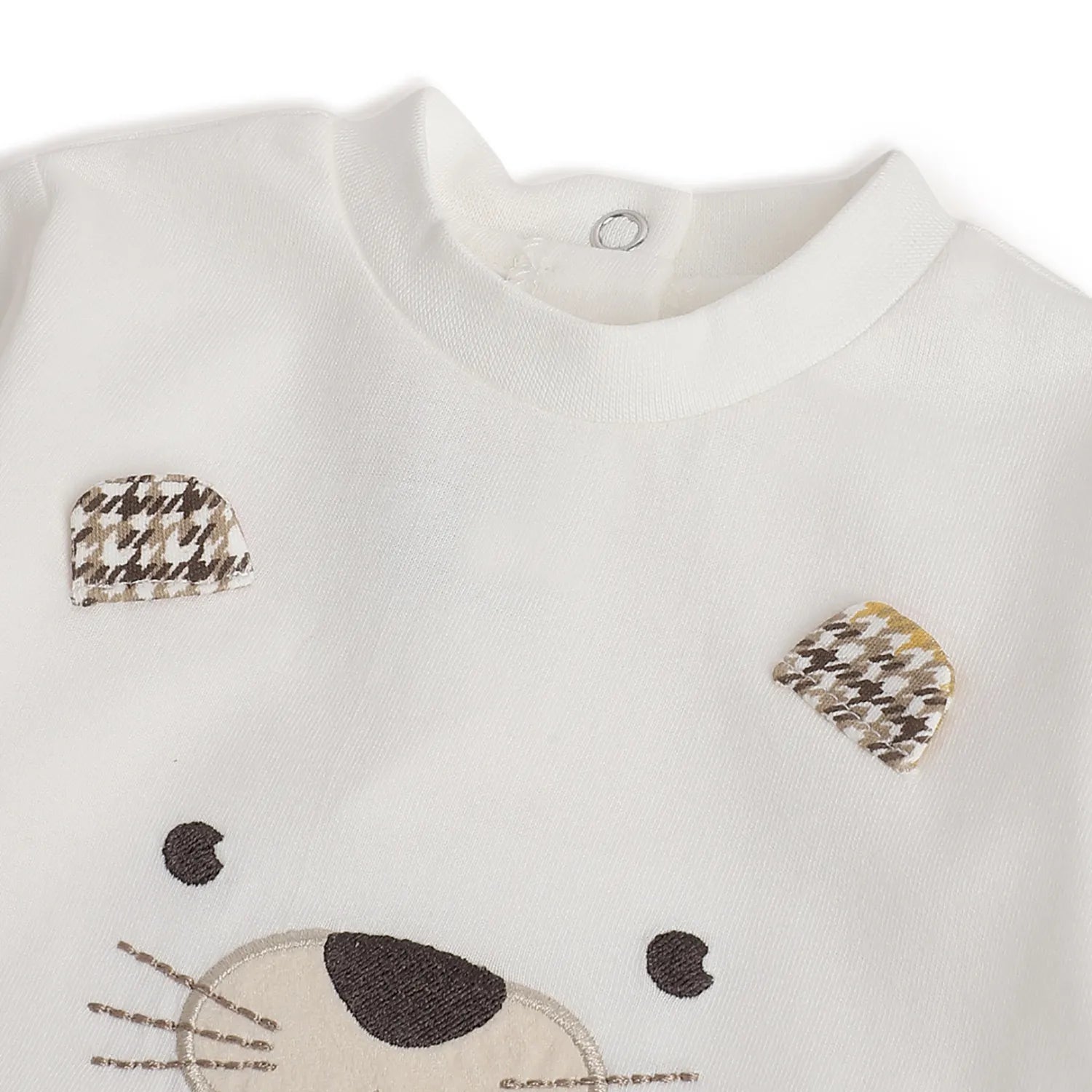 Boys White Graphic Printed T-shirt