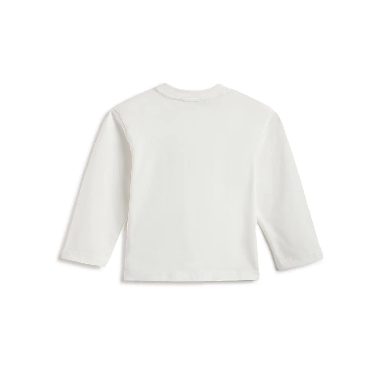 Boys White Graphic Printed T-shirt