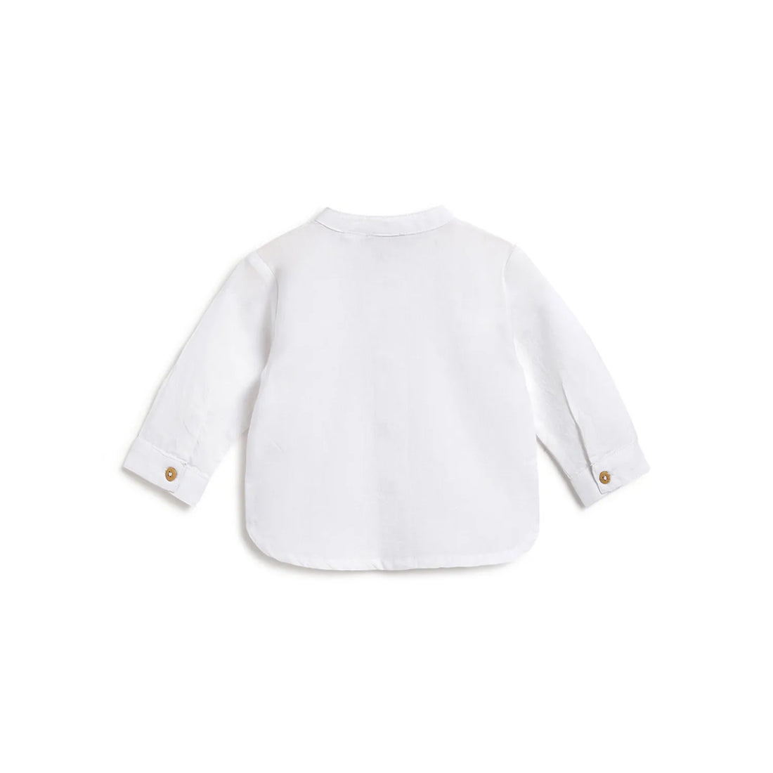 Boys White Modern Casual Shirt