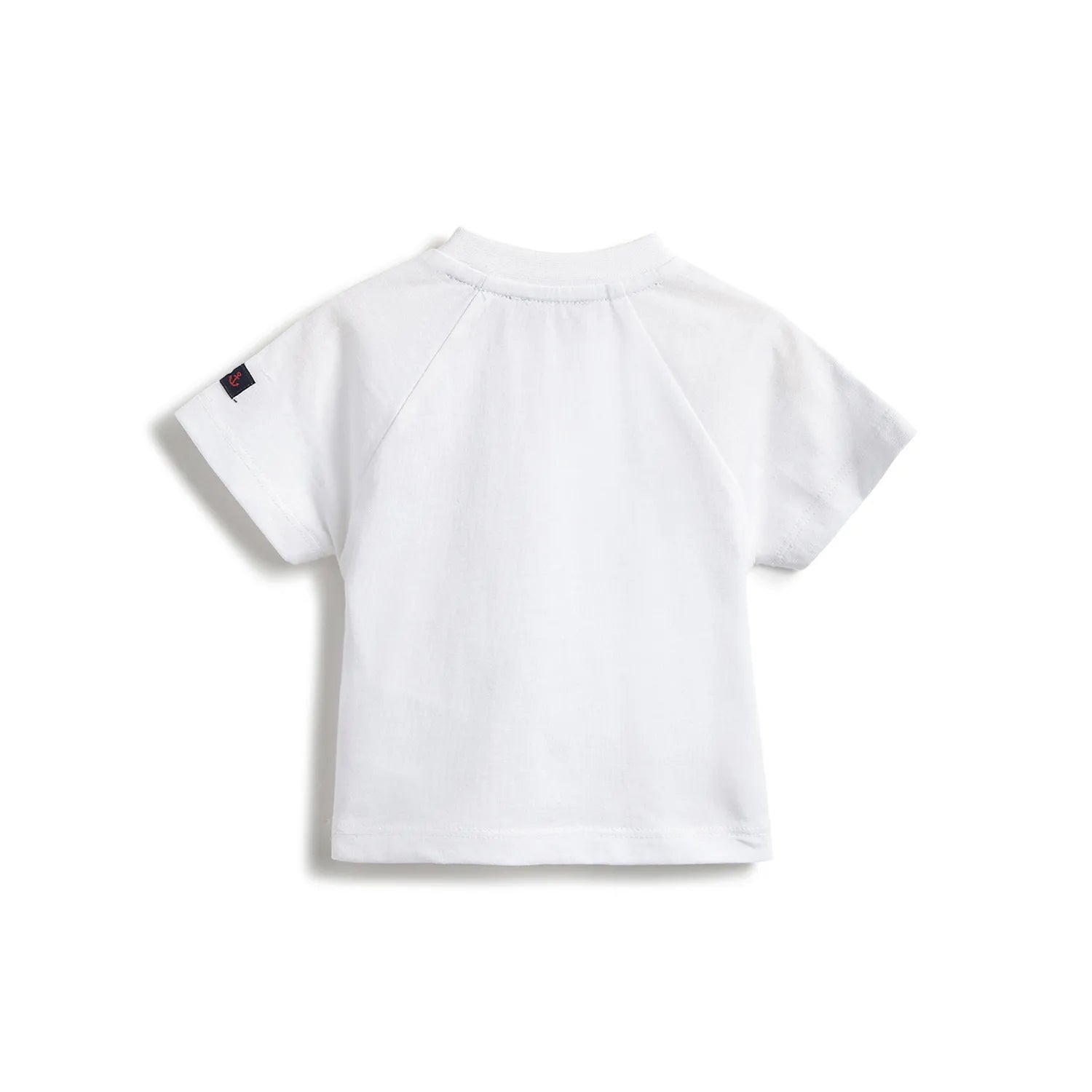 Boys White Printed T-shirt