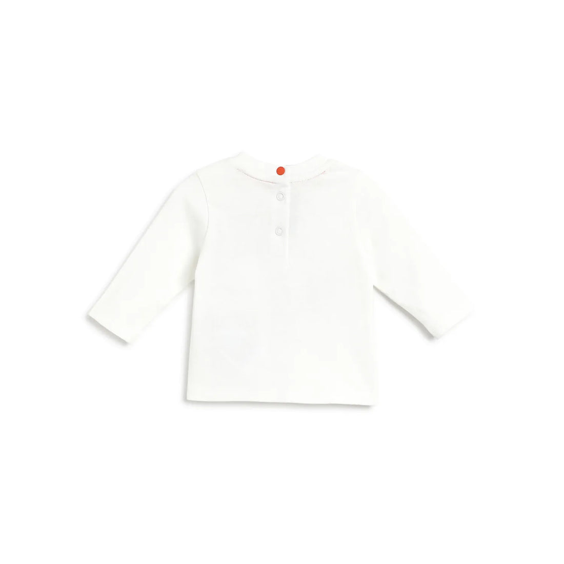 Boys White Printed T-shirt With Trouser