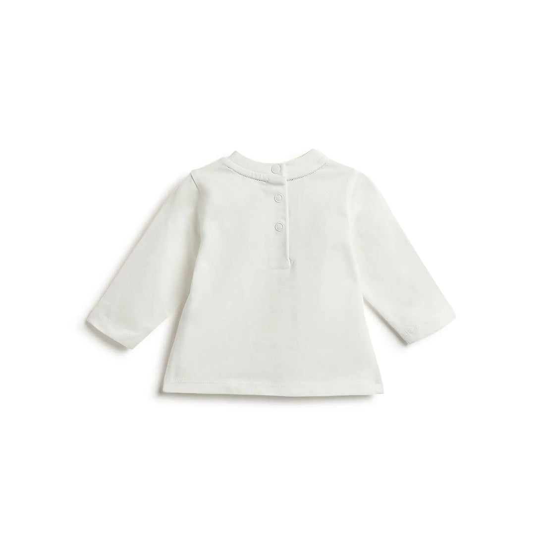 Boys White Typography Printed T-shirt