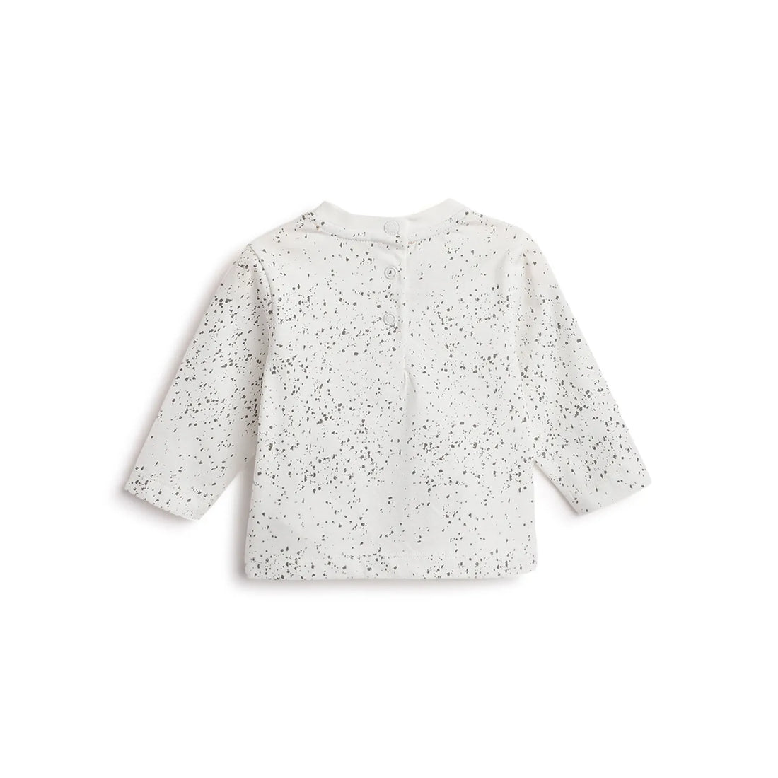 Boys White Typography Printed T-shirt