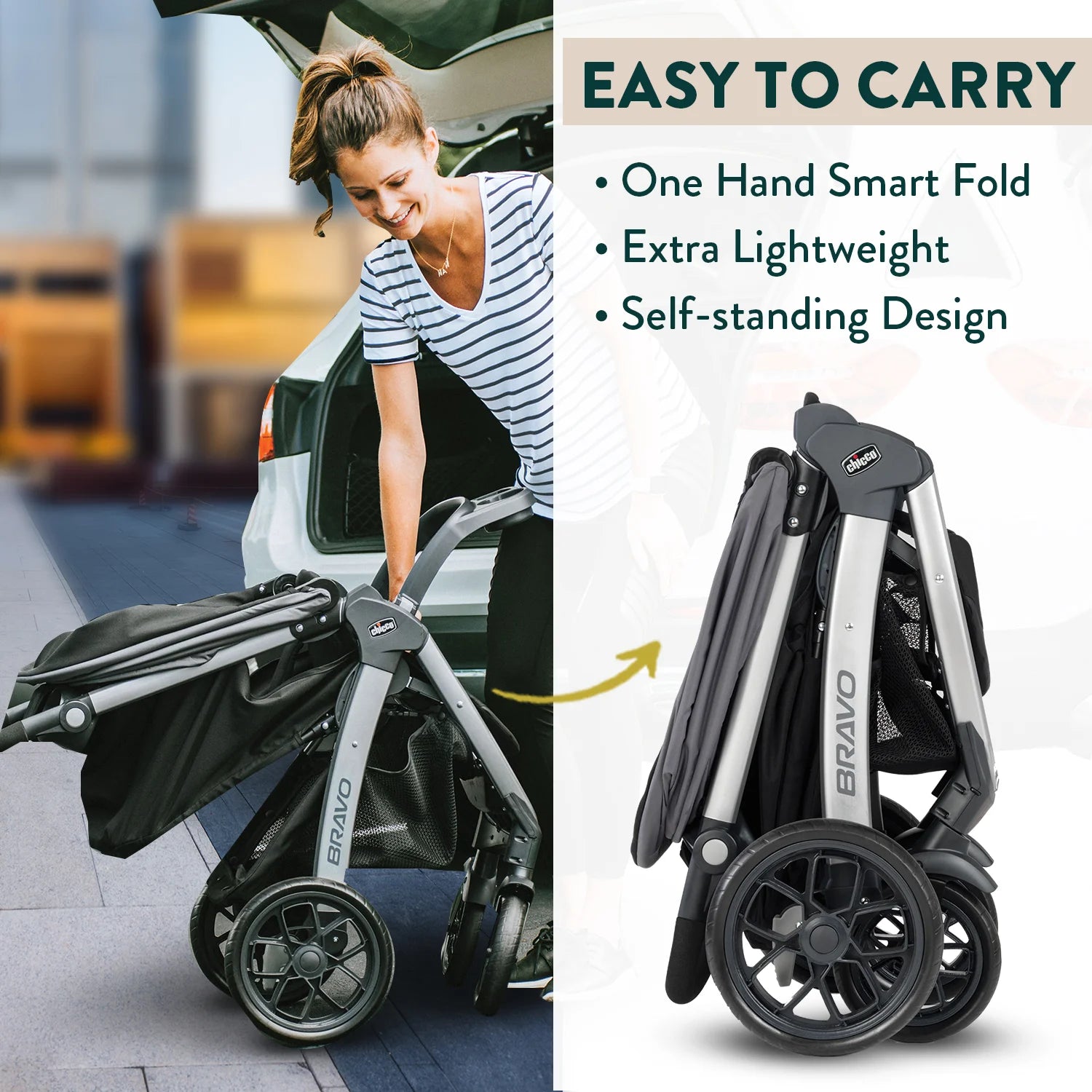 how to collapse chicco bravo stroller Chicco Bravo Trio Travel System Camden