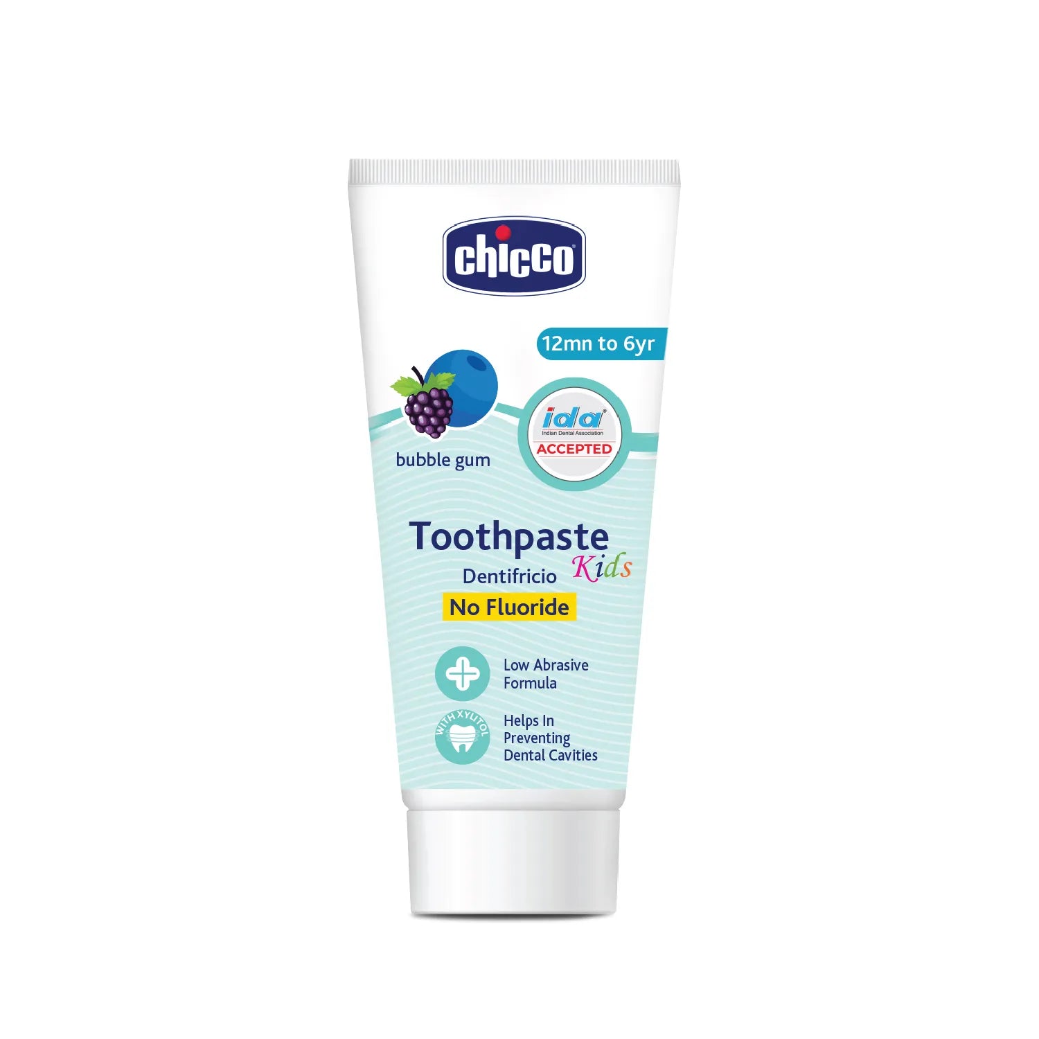 Bubble Gum Toothpaste 12M to 6Y 50g