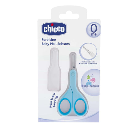 Combo Cotton Buds 60Pcs &amp; Brush And Comb Blue &amp; Baby Nail Scissors Blue