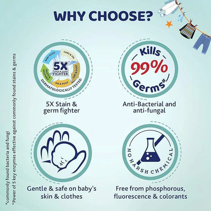 Combo Laundry Detergent Fresh Spring 1000ml &amp; Softener Sweet Talcum 750ml