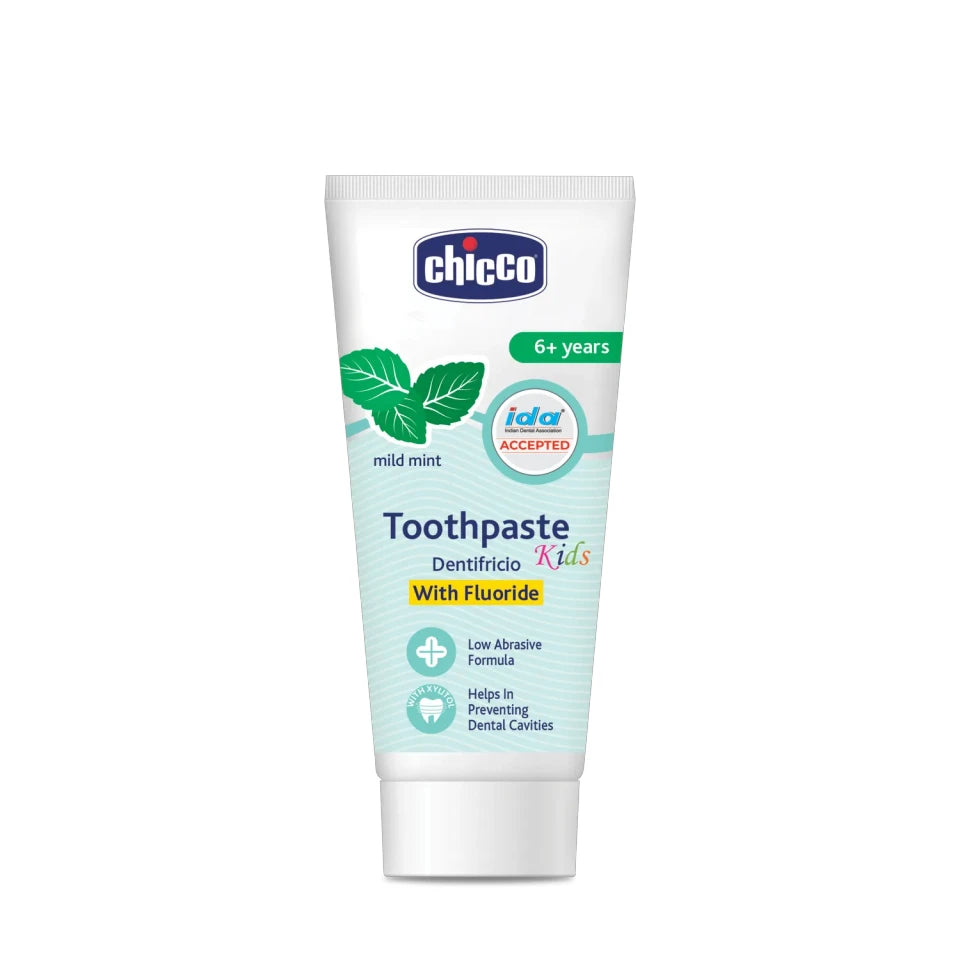 Combo Mild Mint Toothpaste  6Y+  70 g &amp; Electric Toothbrush Pink