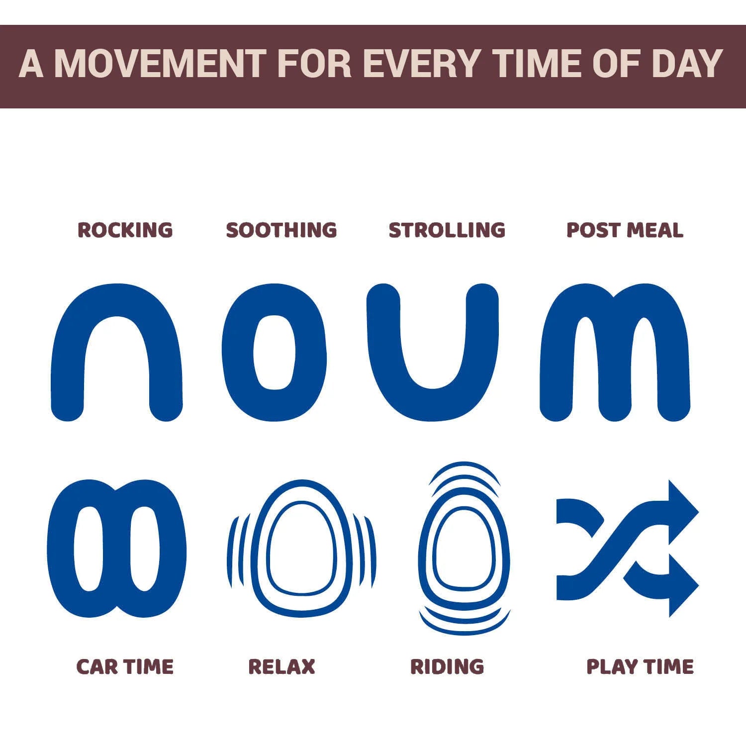 Comfy Wave Baby Bouncer Silverspring