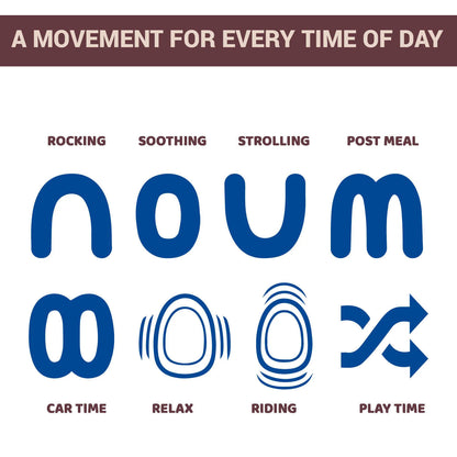 Comfy Wave Baby Bouncer Silverspring