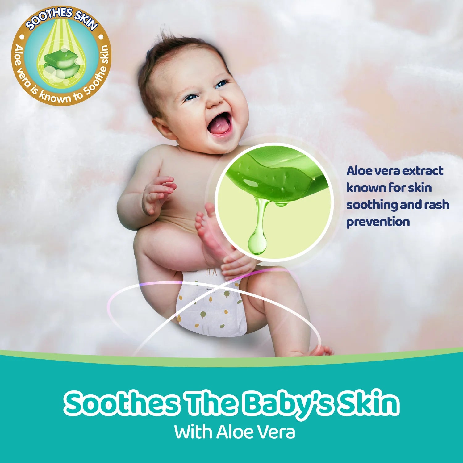 Comfypro Pants Style Baby Diaper Medium 54 Pc