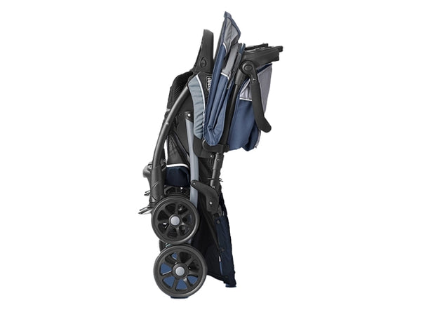 FOLDING THE STROLLER – A LEFT-HAND GAME