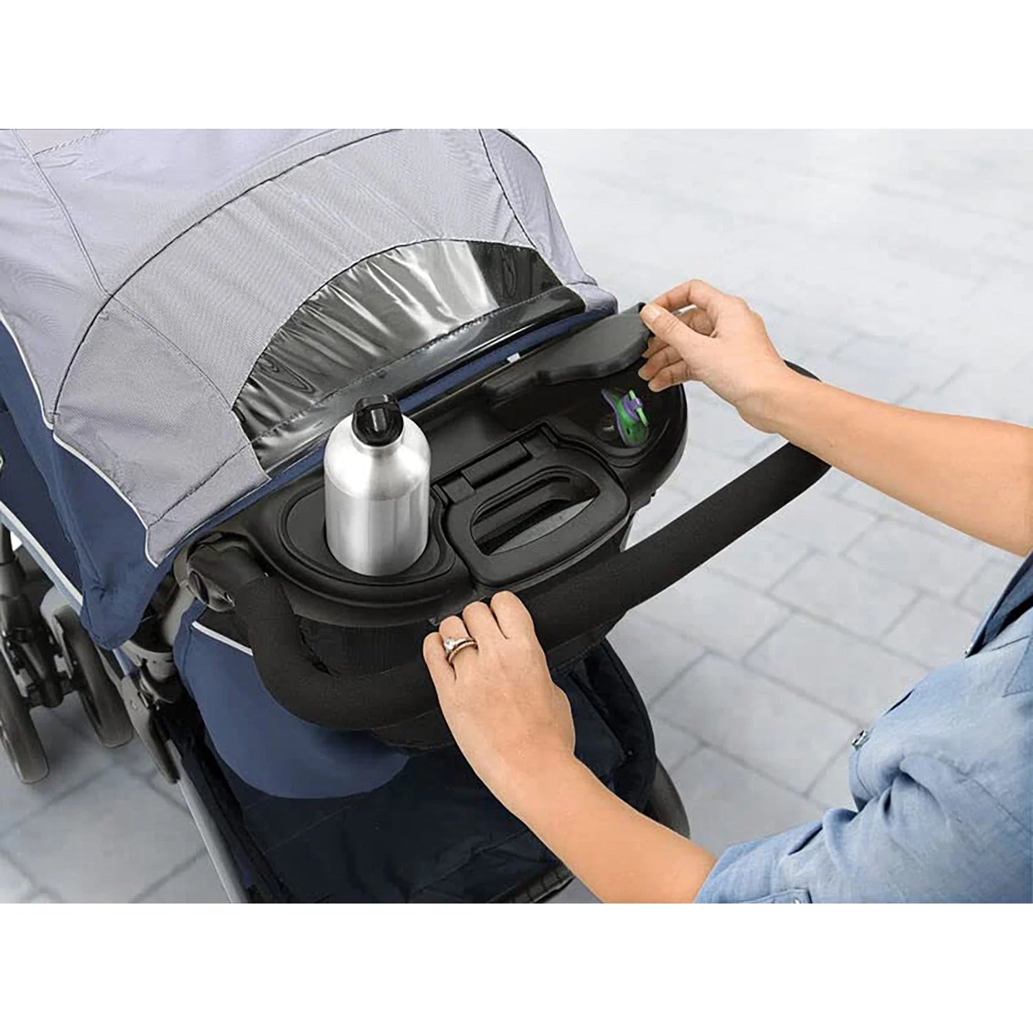 Cortina Cx Baltic Blue Stroller