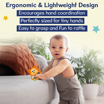 Easy Grasp Bear Rattle