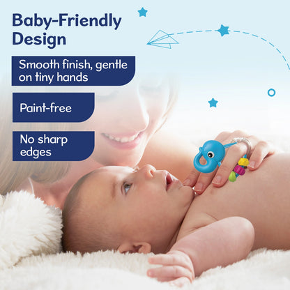 Easy Grasp Elephant Rattle